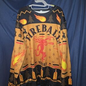 Fireball Whisky Graphic Sweater